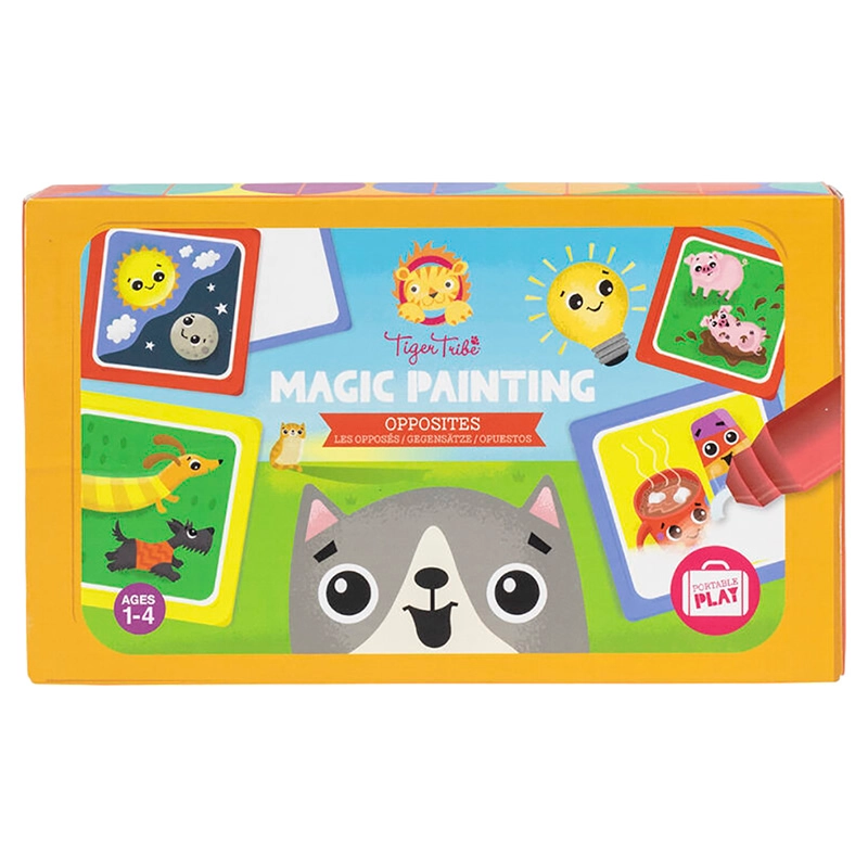 Magic Painting - Opposites - 3+ years 26 pcs