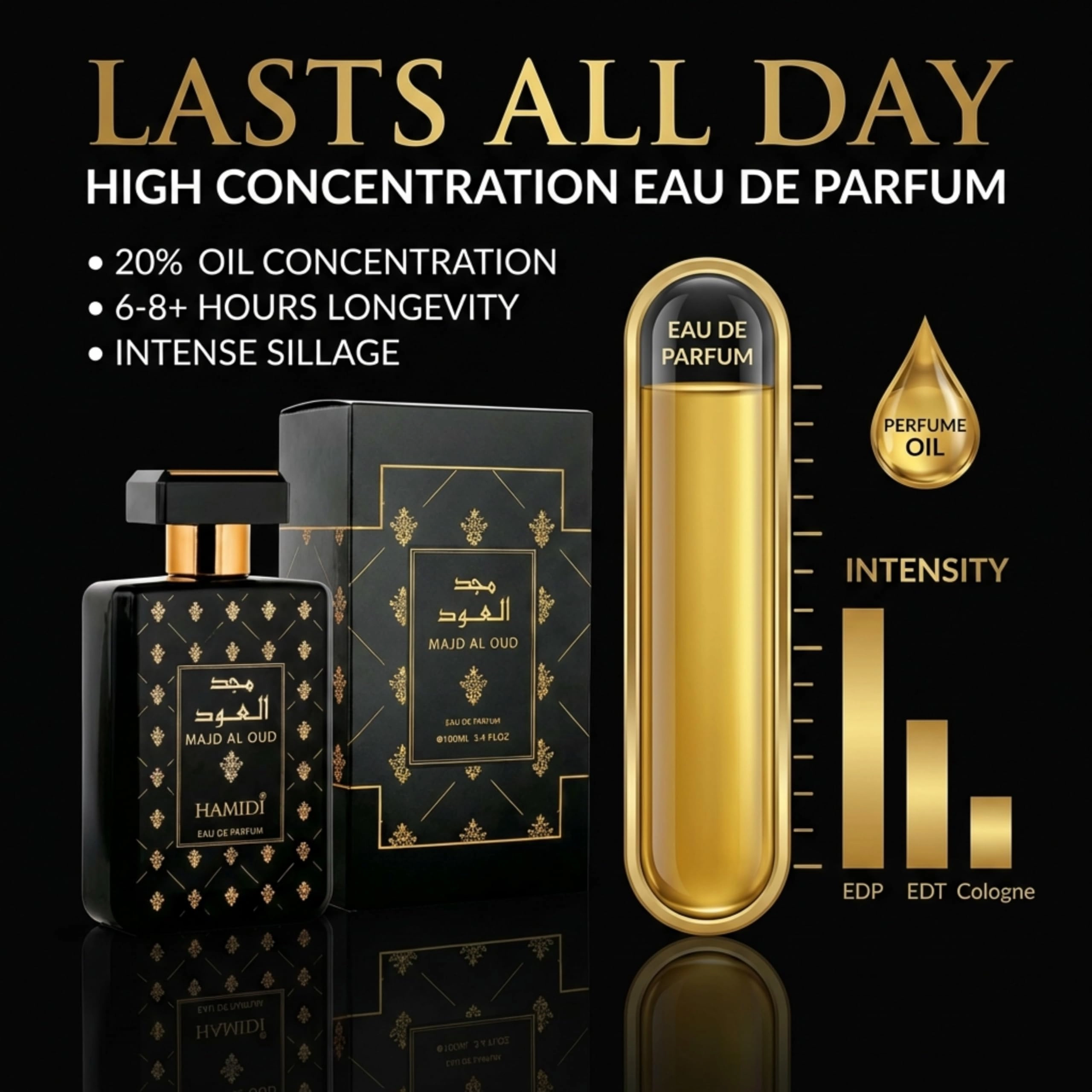 Majd Al Oud Eau de Parfum 100ml