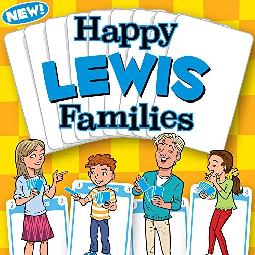 HAPPPY FAMILIES: Special Edition personalised for the Lewis family - Card Game