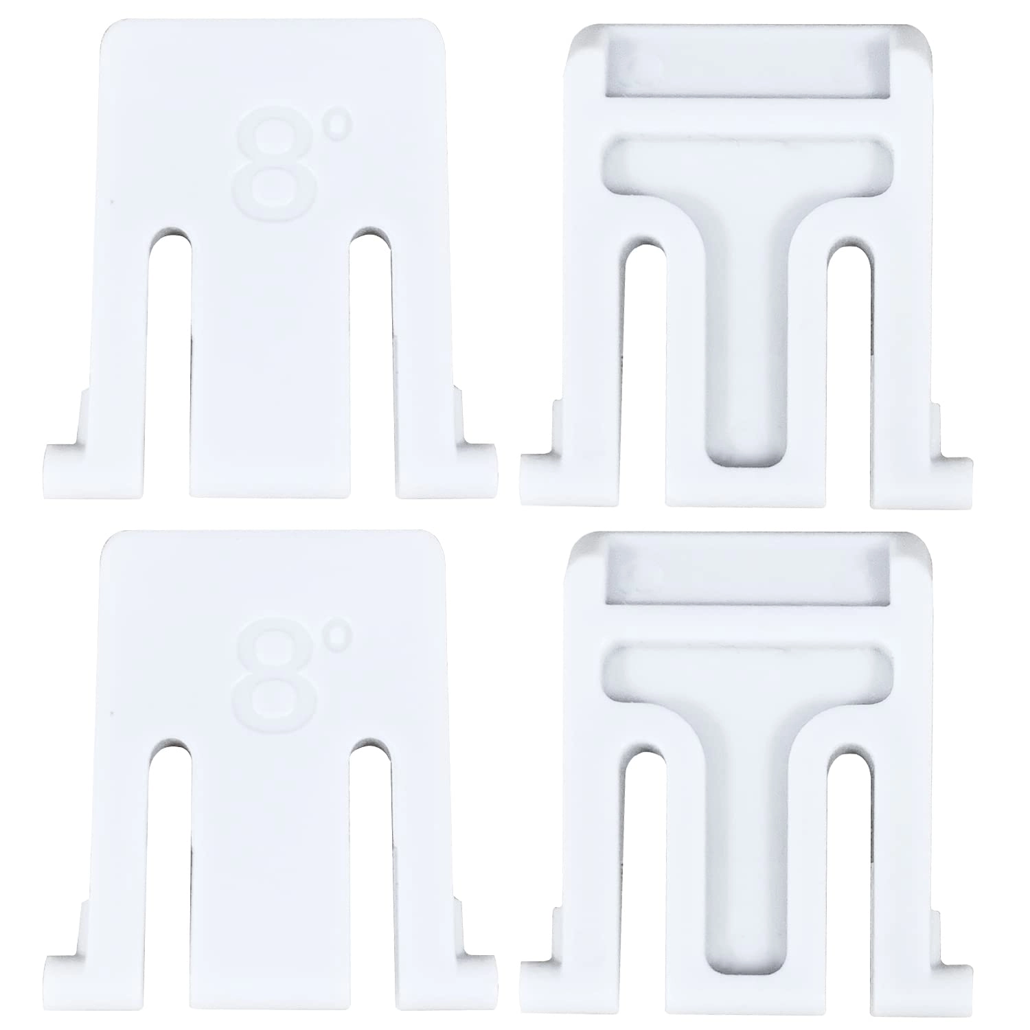 jiehaojiashan Keyboard Support Feet Legs Replacement Kit - 4pcs White