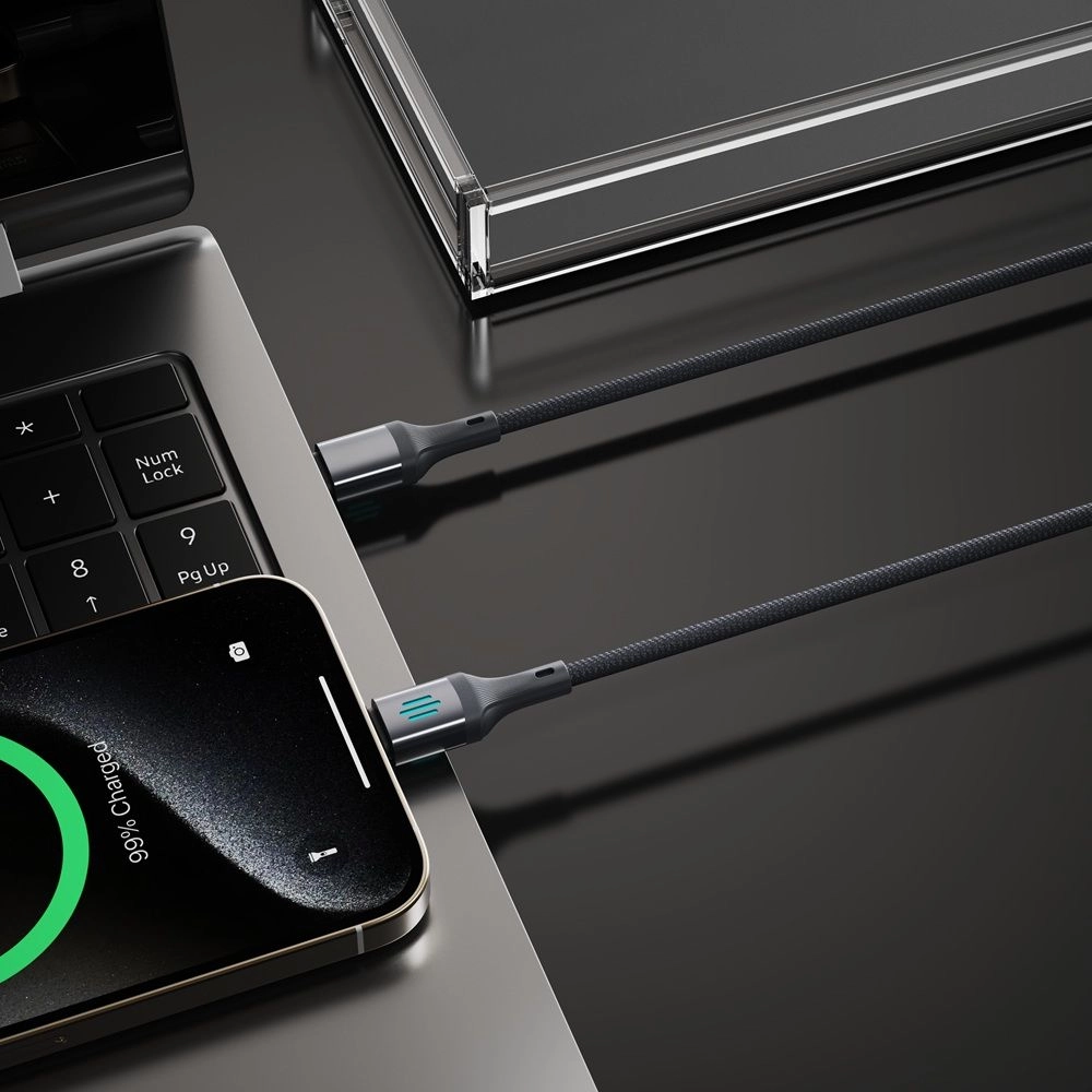 Charge Cable 60W USB-A to USB-C 1m Braided