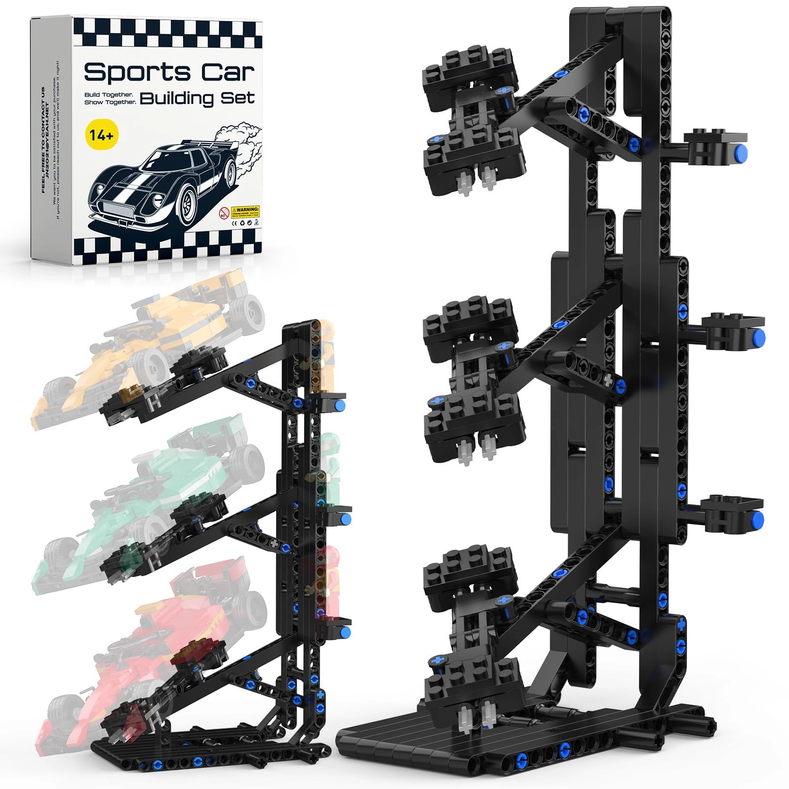 HIGH GODO Display Stand - Black Plastic
