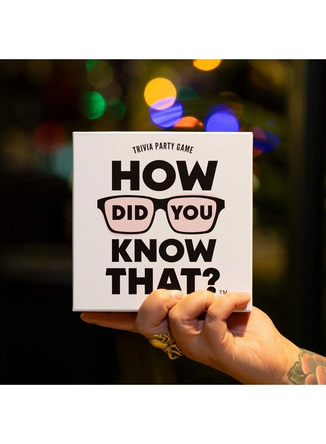 How did You Know That? - English