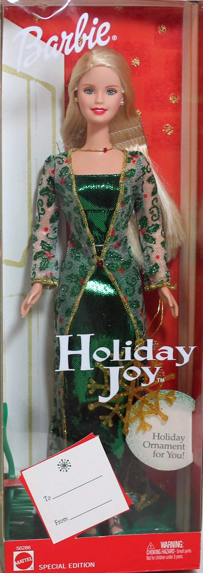 Barbie Holiday Joy Doll - Green Ages 15+