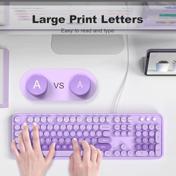 LARGE PRINT BACKLIT KEYBOARD