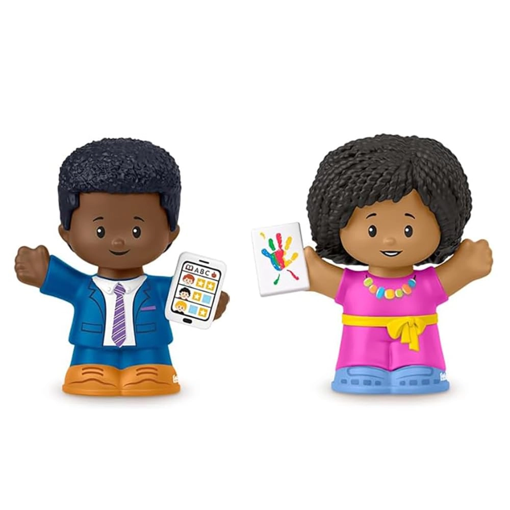 Fisher-Price African American Male and Female Teachers - Fantasy