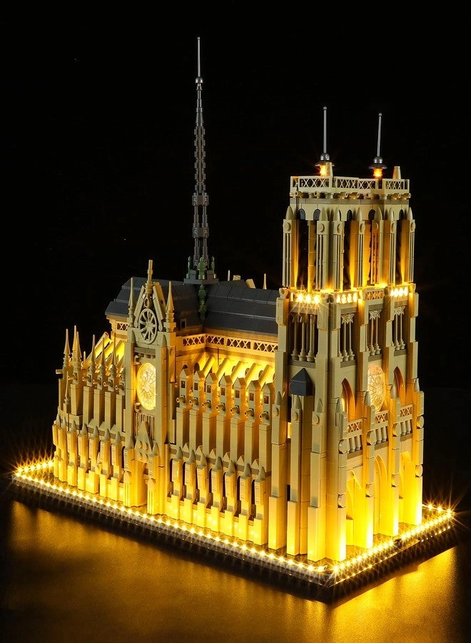 LED Light Kit for 21061 Architecture Notre Dame Cathedral