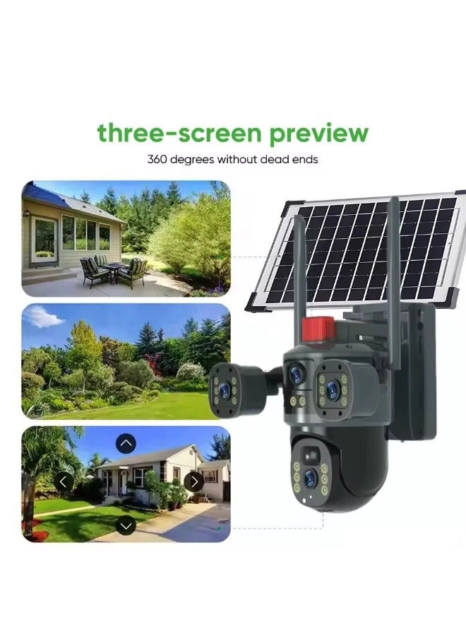 Trinocular Solar Camera