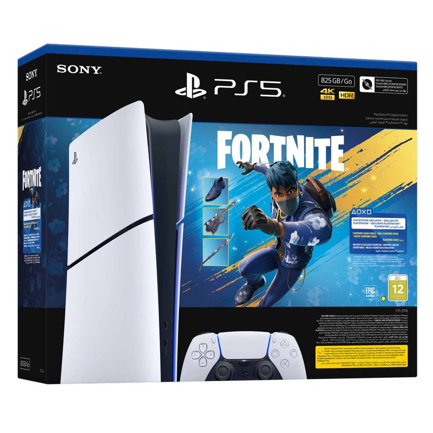 PlayStation 5 Digital Edition - 825GB Bundle