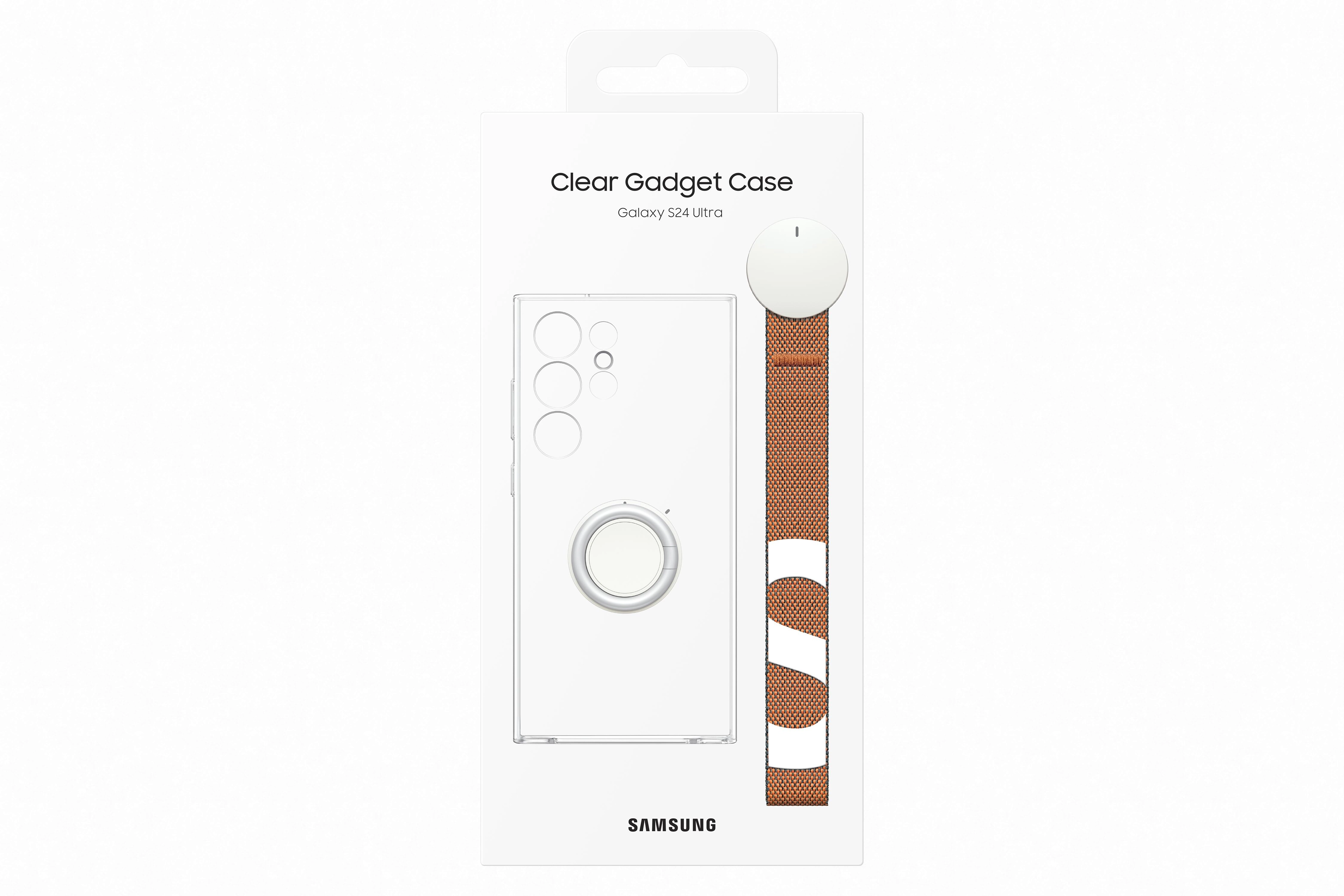 Clear Gadget Case for Galaxy S24 Ultra