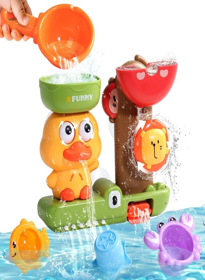 Fajiabao Baby Bath Toys - Interactive 3 Stacking Cups Ages 1-3