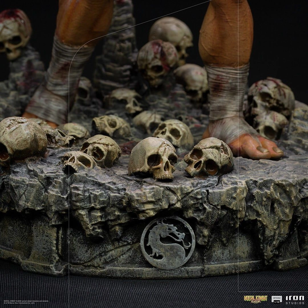 Goro - Mortal Kombat - Battle Diorama Series Art Scale 1:10 - Limited edition Made in polystone Hand painted