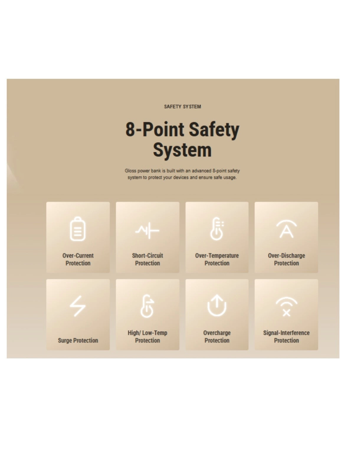 Gloss - 5000mAh 22.5W Fast charging