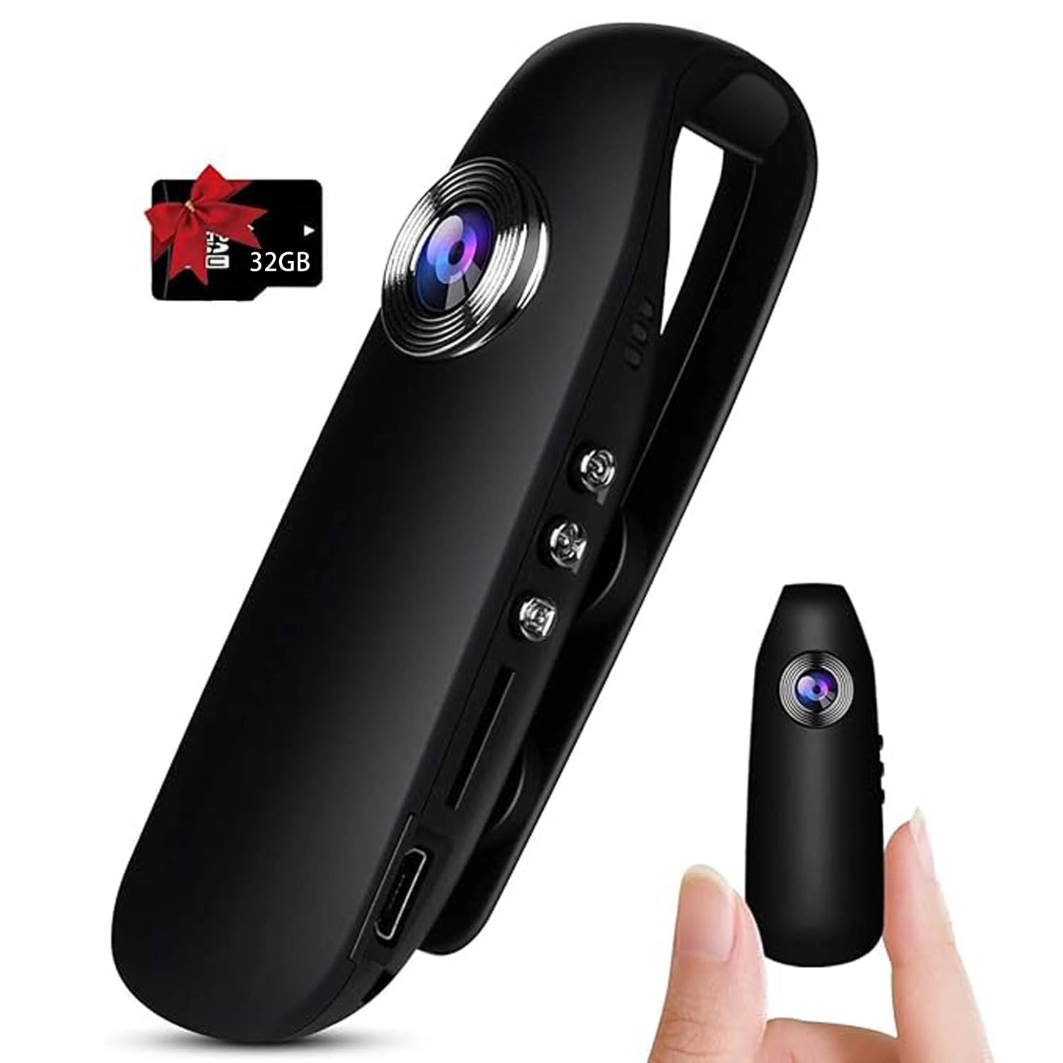 Veralyxa Clip Cam-VR - 1080P 32GB