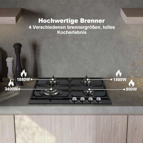 GHG604A-EC3B GAS Cooker