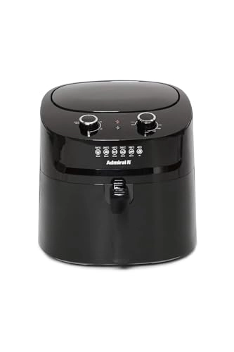 Air Fryer ADAF65BL - Knob Control Cool Touch Handle Detachable Basket