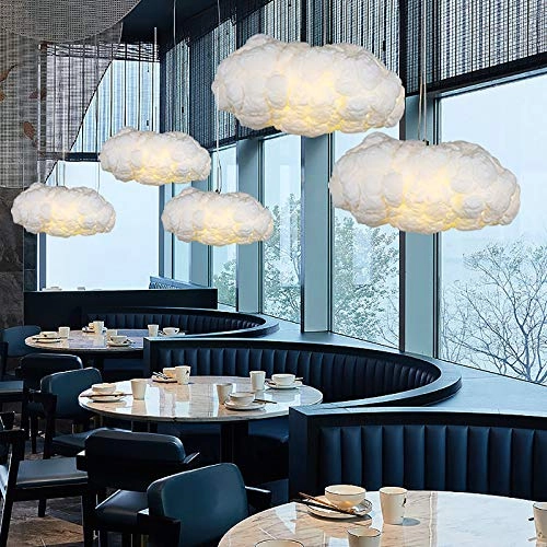 Cloud Chandelier - 30x20cm(12x8inch) White