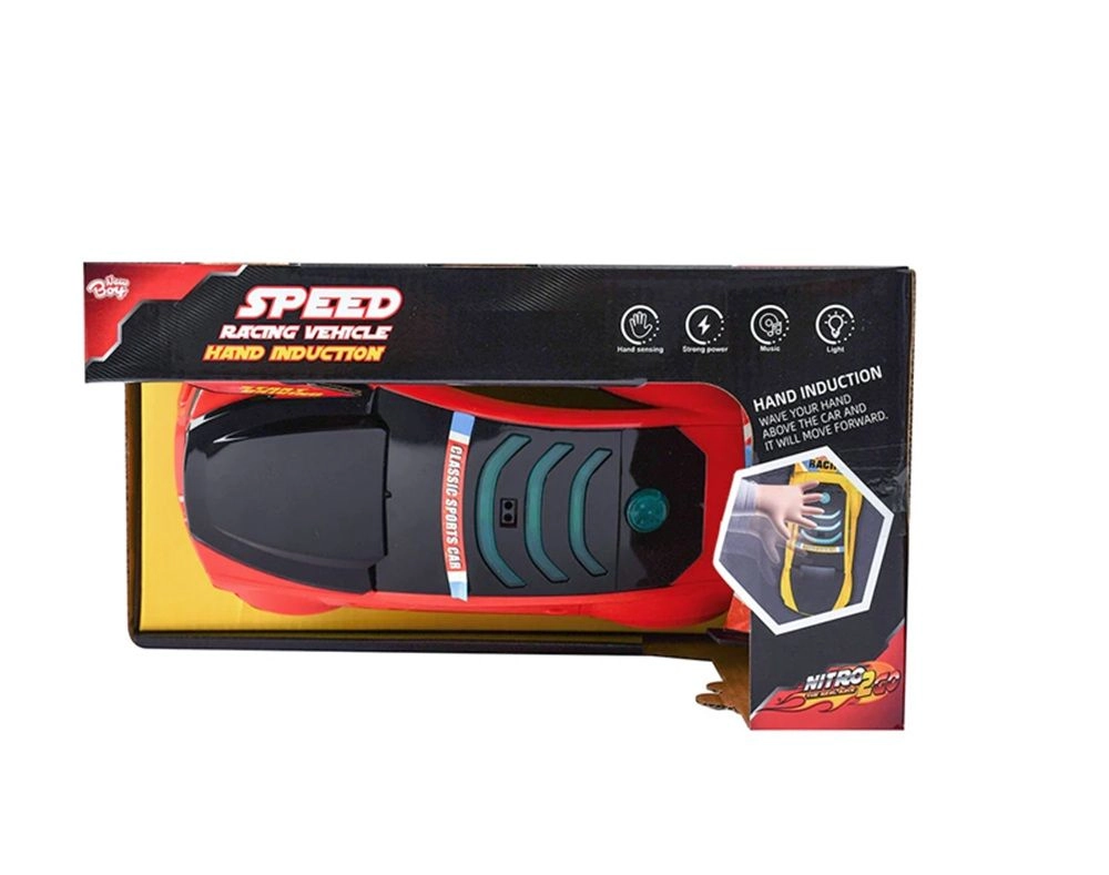 Battery Operated Car - Red 3+