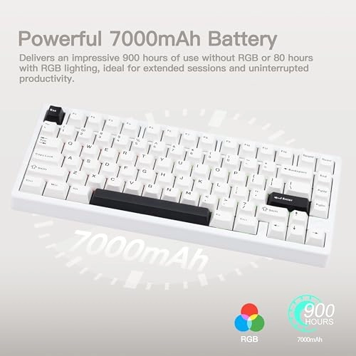 WOBKEY Rainy 75 - QWERTY Wired/Wireless