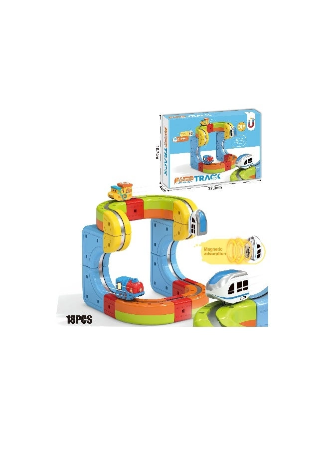 Magnetic Levitation Track Set - USB Rechargeable 3D Loop Coaster