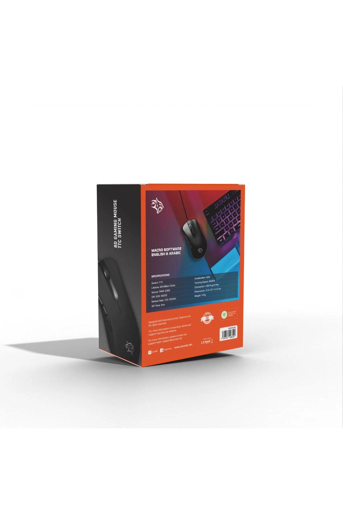 BlackHawk 8D Gaming Mouse - Wired