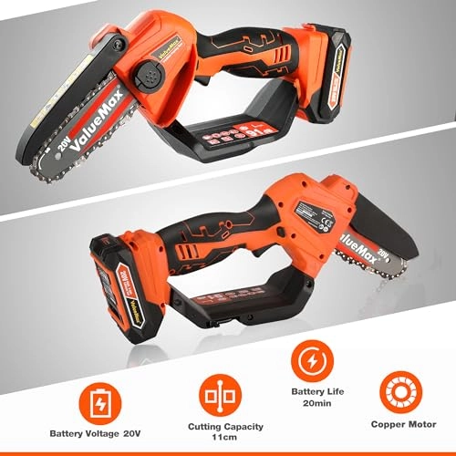 Mini Chainsaw - 4" 20V 2.0Ah