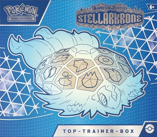 Top Trainer Box Crimson & Purple - Stellar Crown