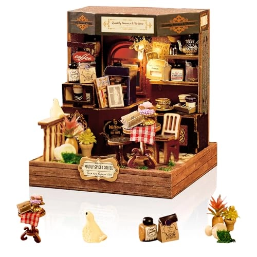 DIY Miniature Dollhouse Kit - Romantic garden