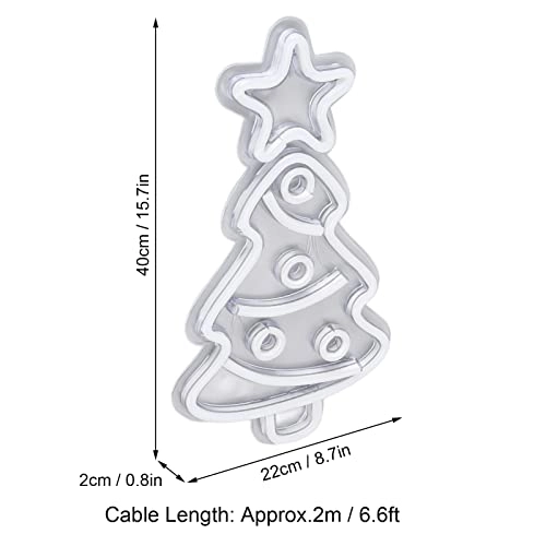 Christmas Trees Neon Light - USB Powered