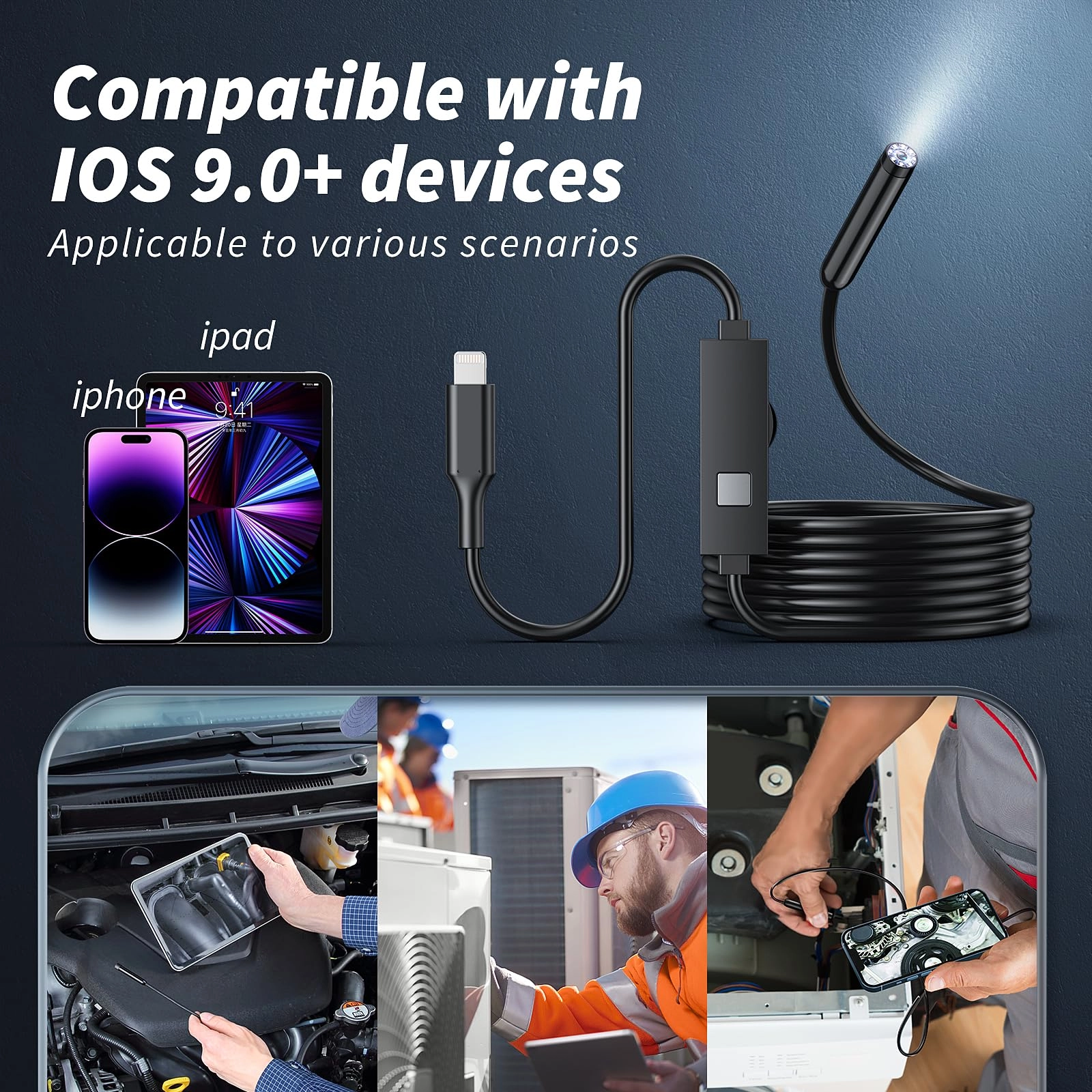 Endoscope Camera - 16.3ft