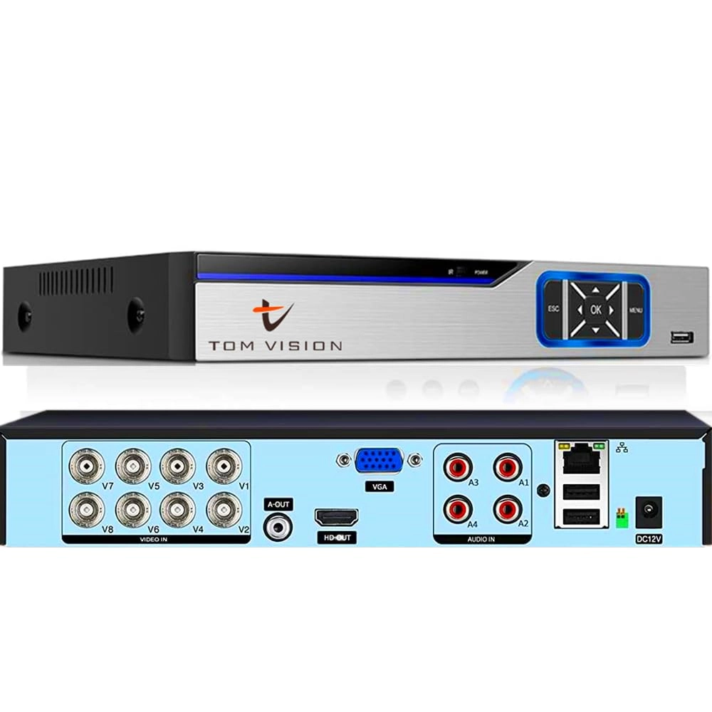4CH-5MPDVR - 1TB 8 Channel