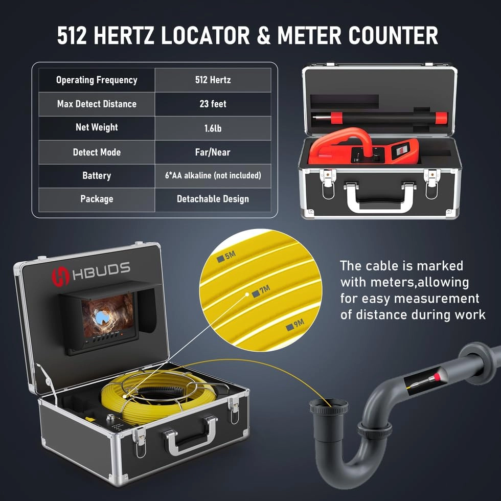 Pipe Inspection Camera - 23mm 50m