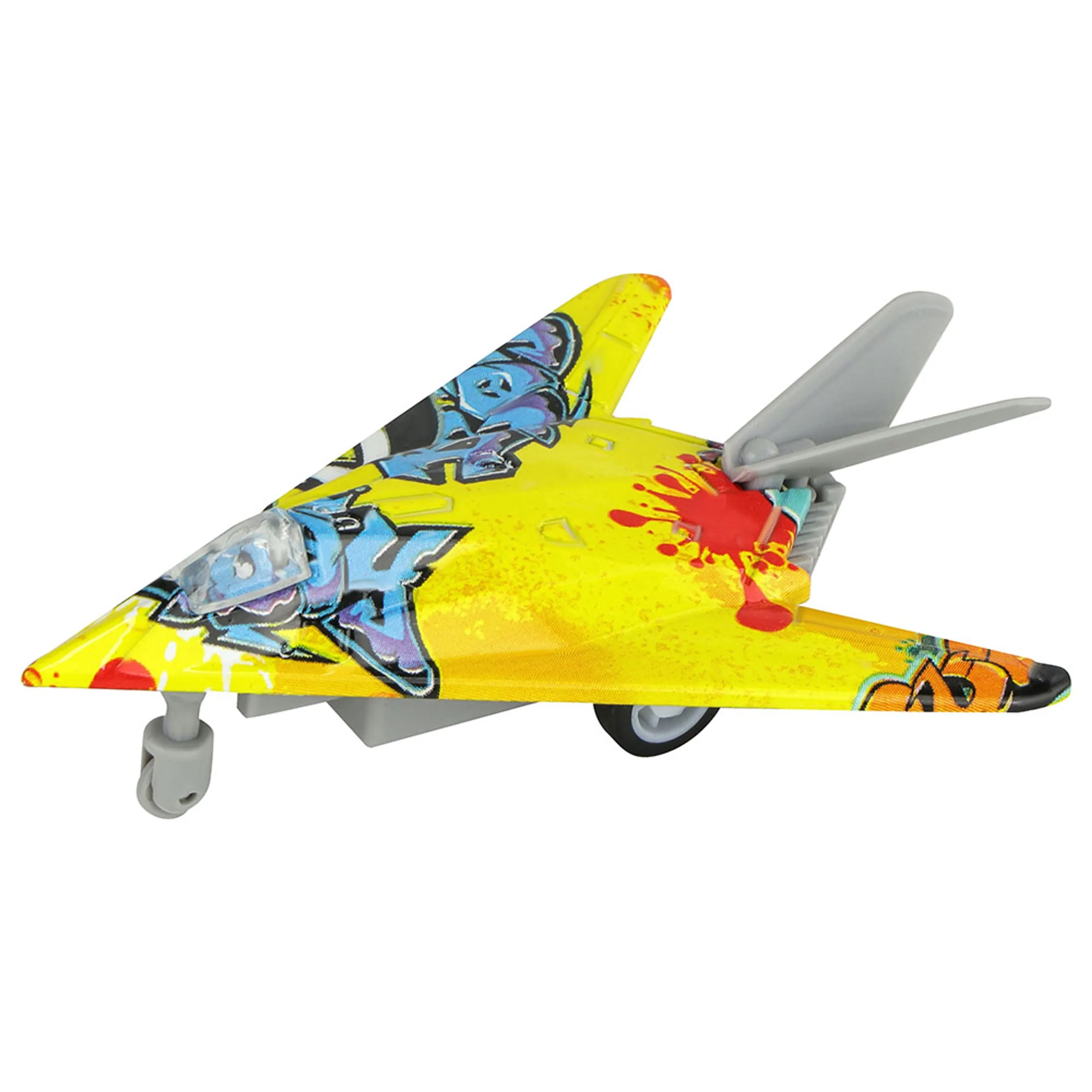Everyday Pull Back Fighter Aircraft - 1pc