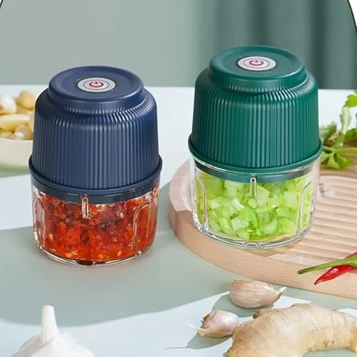 Electric Garlic Chopper - 260ml Li Battery