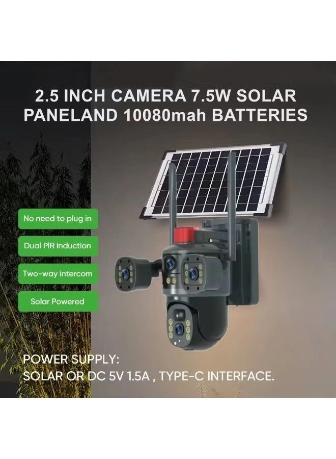 Trinocular Solar Camera