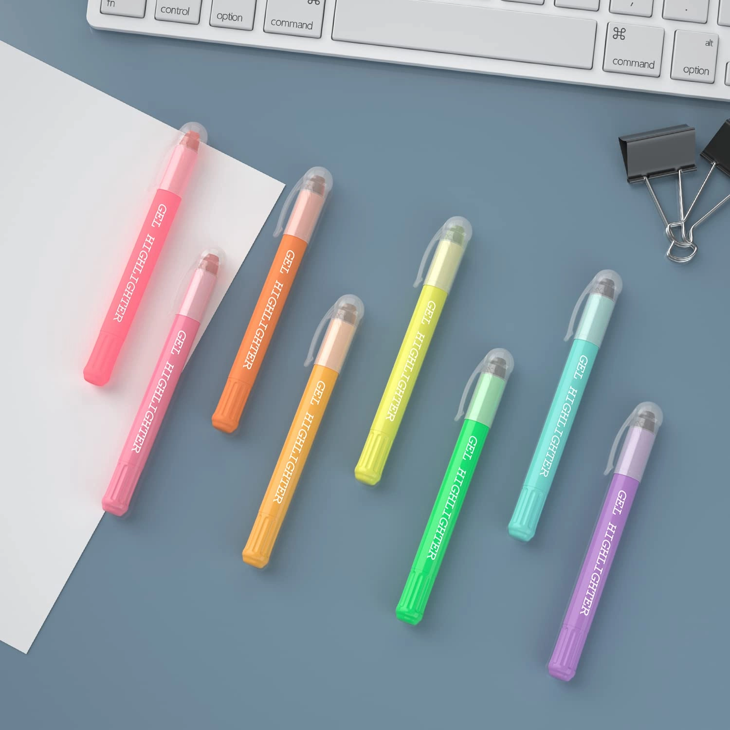 Gel Highlighters - Multicolored Broad