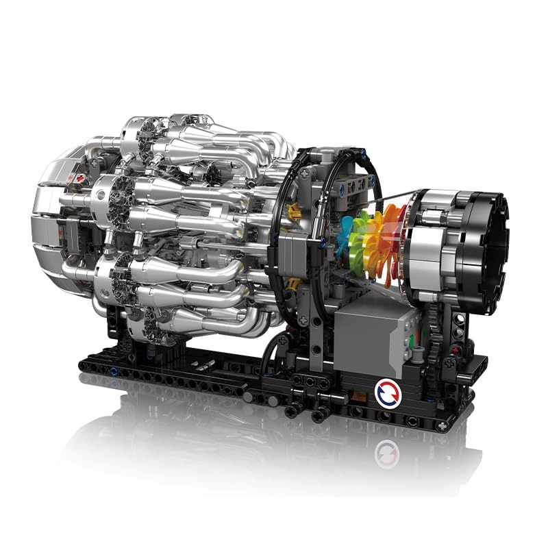 Turbojet Engine (10216) - Motorized STEM