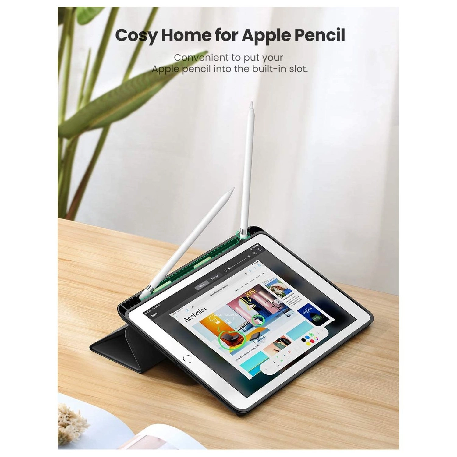 Case with Pencil Holder for iPad Pro 10.2-inch (2019)