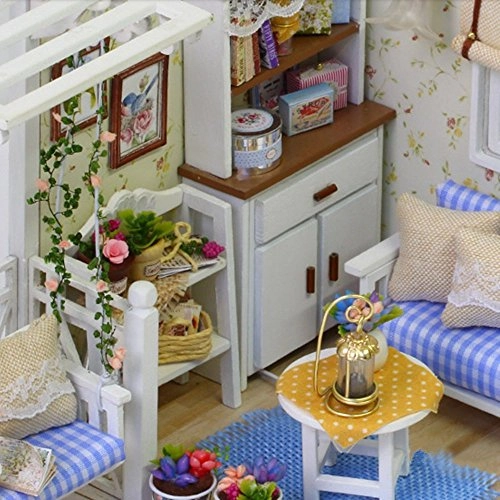 Dollhouse Miniature DIY House Kit - Creative Room 1:100