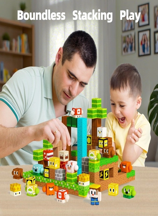 Magnetic Blocks - 108 pcs