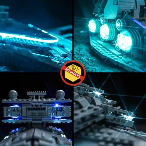 75394 Imperial Star Destroyer - LED Light Kit USB Battery