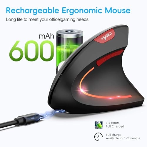 Vertical Mouse - Wi-Fi,