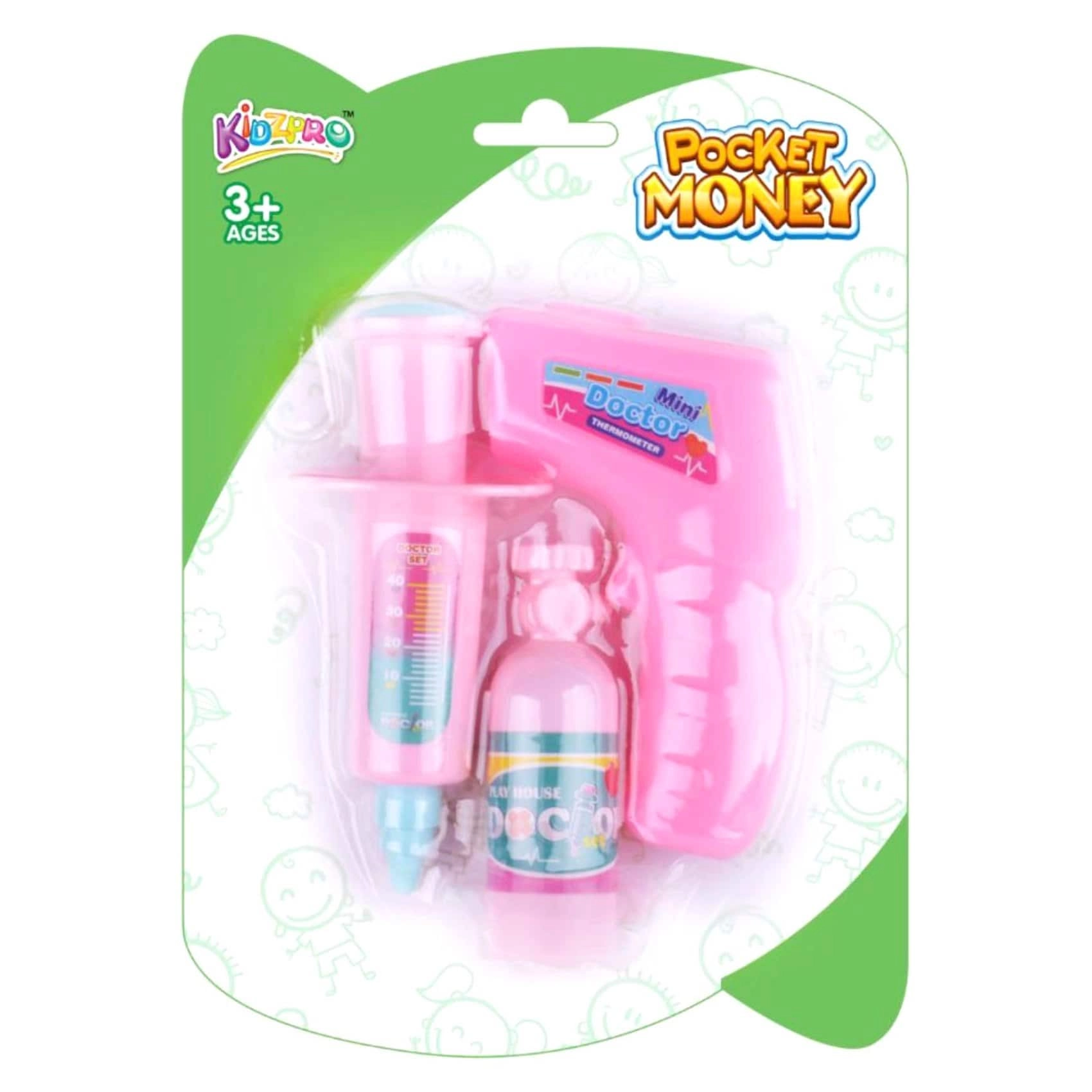 Carrefour Kidzpro Pocket Money Doctor Pretend Playset - 3 pcs