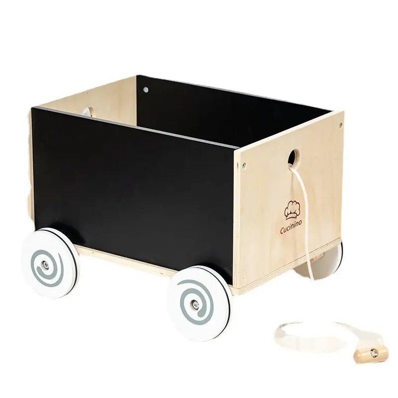 Factory Price Kids Wooden Toy Storage Box