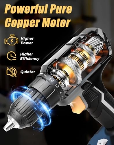 Cordless Drill Driver - 2000mAh