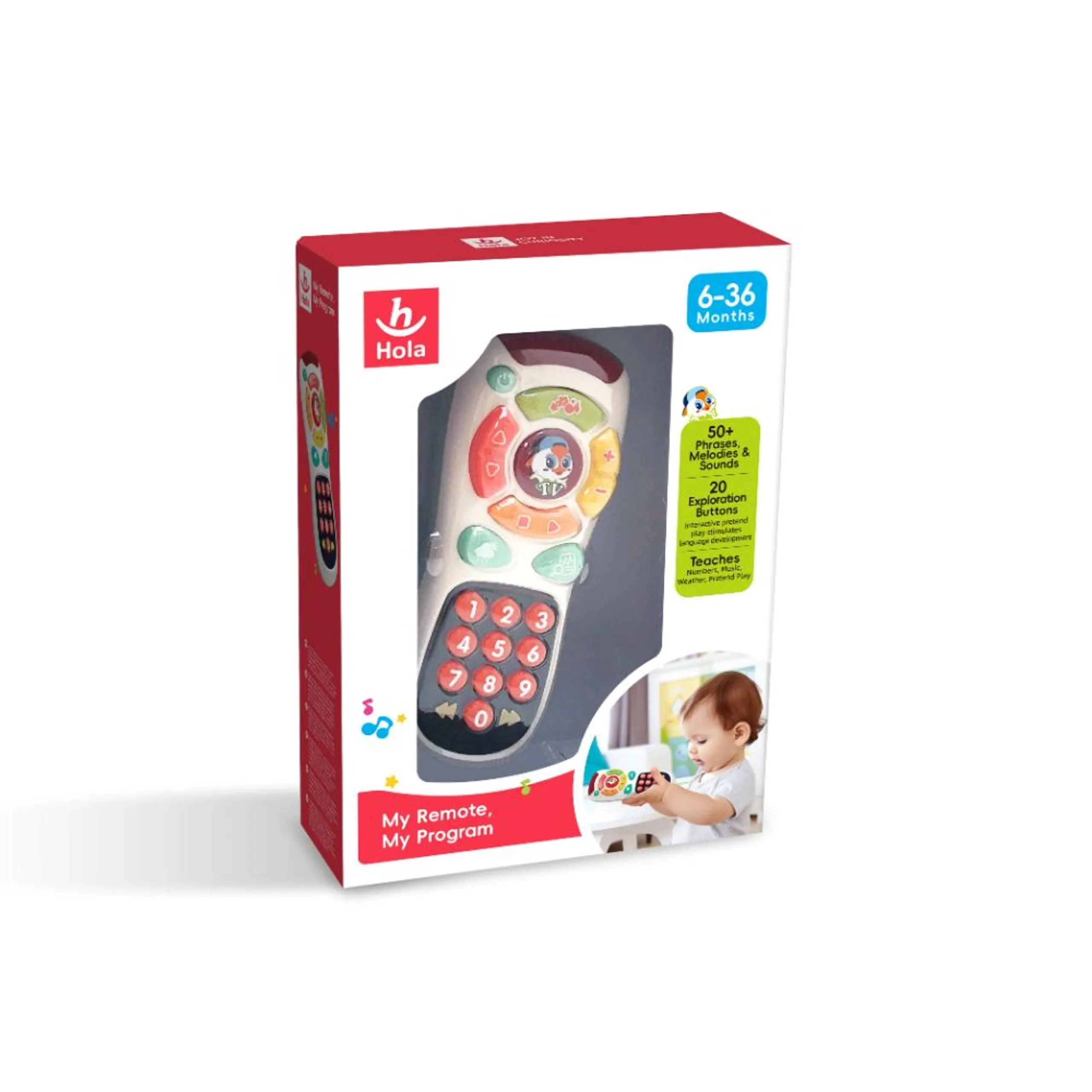 My Remote - Suitable for 6 to 36 Months