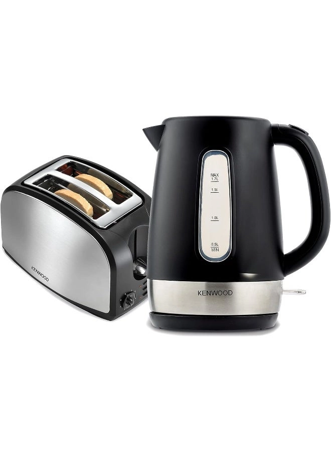 Kenwood Electronics Kettle - 1.7 Litres 2200 W + Toaster - 900 W