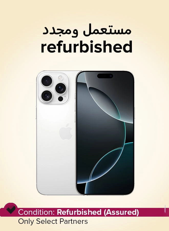(Refurbished) iPhone 16 Pro Max - 256GB