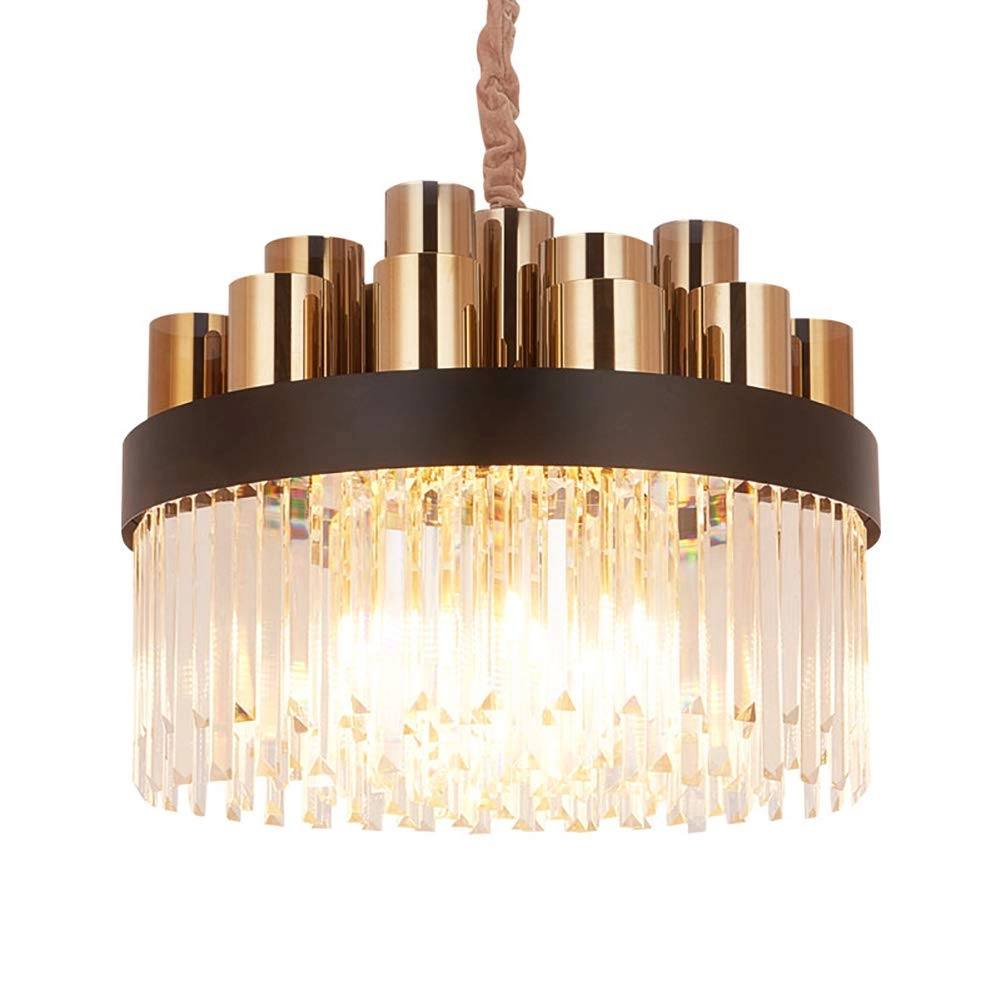 Crystal Chandelier - E14 Adjustable 60cm diameter