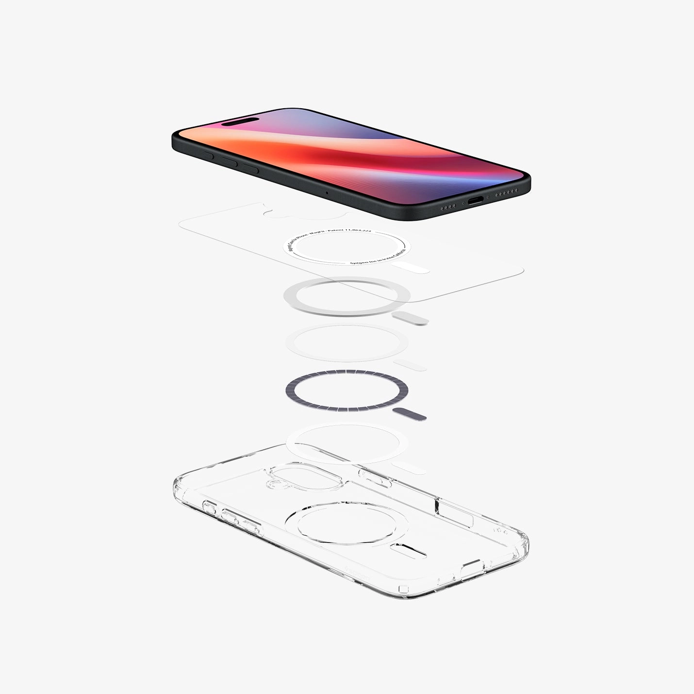 Crystal Hybrid MagFit Case for iPhone 16 Pro